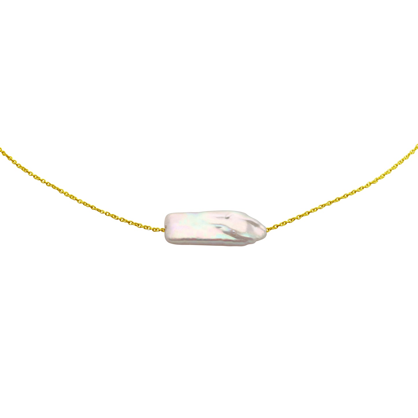 Baguette Necklace
