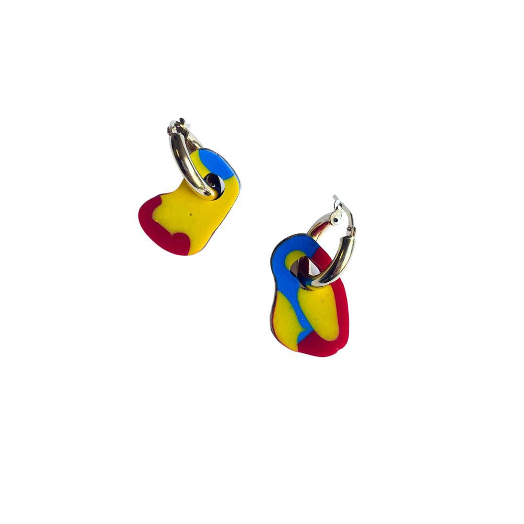 Primary Colour Shape Hoops