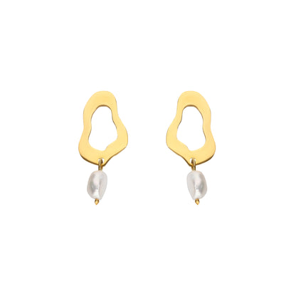 Mini Juliana Earring with Pearl