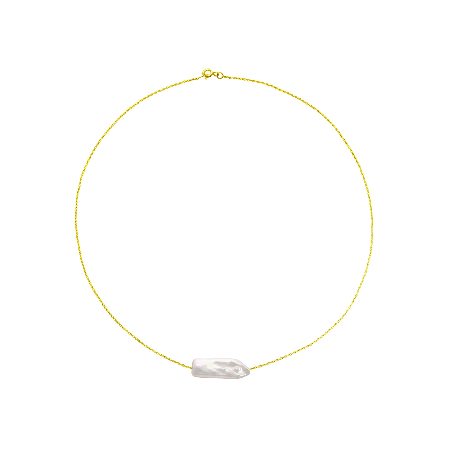 Baguette Necklace