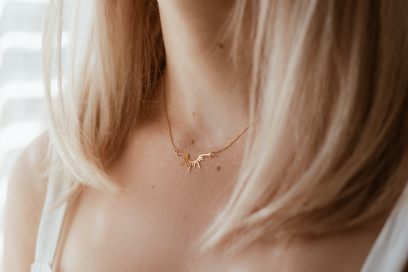 Golden Ray Necklace